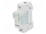 Fuse holder | 10x38mm | for DIN rail mounting | 30A | 1kV | Poles: 1
