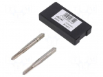 Tap | M5 | 0.5 | L: 50mm | Holder: hand | 4.9mm | Thread: fine thread | 2pcs.