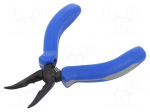 Pliers | miniature,curved,universal | two-component handle grips