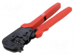 Tool: for crimping | 16AWG,20AWG&divide;18AWG,28AWG&divide;22AWG | terminals