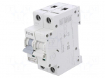Circuit breaker | 230/400VAC | Inom: 16A | Poles: 1+N | Charact: C | 6kA