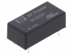Converter: DC/DC | 1W | Uin: 12VDC | Uout: 3.3VDC | Uout2: -3.3VDC | DIP