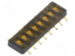 Switch: DIP-SWITCH | OFF-ON | 0.1A/50VDC | Pos: 2 | SMD | -40&divide;105&deg;C | 50m&Omega;