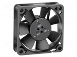 Fan: DC | axial | 24VDC | 50x50x15mm | 20m3/h | 30dBA | ball