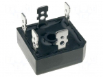 Bridge rectifier: three-phase | Urmax: 1.2kV | If: 25A | Ifsm: 360A