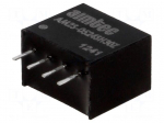 Converter: DC/DC | 2W | Uin: 4.5&divide;5.5VDC | Uout: 24VDC | Iout: 80mA | SIP4