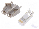 Connector: RJ45 | plug | TM21P | PIN: 8 | Cat: 5e | shielded | 8p8c | 6.6mm