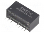 Converter: DC/DC | 3W | Uin: 9&divide;18VDC | Uout: 15VDC | Uout2: -15VDC | SIP8