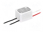 Power supply: linear | LED | 3&divide;18V | 600mA | 7&divide;21VAC | 7&divide;24VDC | IP65