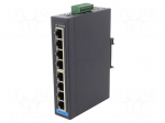 Switch Ethernet | unmanaged | Number of ports: 8 | 12&divide;48VDC | RJ45