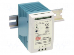 Power supply: switching | buffer,for DIN rail | 96.6W | 27.6VDC