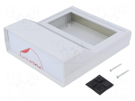 Enclosure: desktop | CAB PULPIT | X: 154mm | Y: 173mm | Z: 54mm | ABS