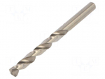 Drill bit | for metal | &Oslash;: 10mm | high speed steel