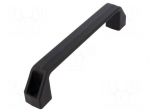 Holder | technopolymer PP | black | H: 54mm | L: 260mm | W: 30mm | F2: 1.7kN