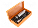 Screwdriver: for impact-set | impact | bag | Kit: screwdriver bits