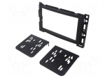Radio frame | Chevrolet,Opel,Pontiac,Saturn | 2 DIN | black