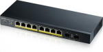 ZYXEL GS1900-10HP V2, 8-PORT GBE L2 POE SMART SWITCH + 2 SFP SLOTS, 802.3AT, DESKTOP, FANLESS, 70 WATT (5Y WARRANTY)