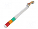 Signalling column | red/amber/green | LED | 24VDC | IP65 | MP | ABS