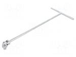 Knob | 1/2" | 450mm | Kind of handle: T