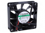 Fan: DC | axial | 12VDC | 70x70x20mm | 49m3/h | 33dBA | Vapo | 3.55mmH2O