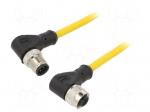 Cable: for sensors/automation | M12 | PIN: 5 | plug | 250VDC | 250VAC | 4A