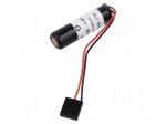 Battery: lithium | 1/2AA,1/2R6 | 3.6V | 2600mAh | non-rechargeable