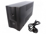 Power supply: UPS | 390W | 650VA | 230V | IEC C13 x2 | 320x160x95mm