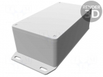 Enclosure: multipurpose | X: 66mm | Y: 121mm | Z: 39mm | 1590W | aluminium