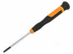 Screwdriver: precision | slot | 3x0.5mm | Blade length: 60mm