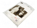 Protective coverall | Size: XL | white | 4515 | with a hood