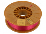 Filament: PLA SILK | 1.75mm | fuchsia | 195&divide;225&deg;C | 800g