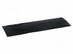 Electrically conductive rubber | black | W: 50mm | L: 150mm