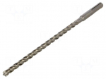 Drill bit | for concrete | &Oslash;: 8mm | L: 215mm | SDS-Plus&reg; | QUATTRIC II