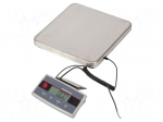 Scales | to parcels,electronic | Scale max.load: 50kg | -10&divide;40&deg;C