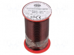 Coil wire | double coated enamelled | 1.3mm | 0.5kg | -65&divide;200&deg;C