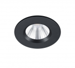Trio Zagros LED recessed spotlight IP65 matt black round gaismeklis 650710132 4017807442601