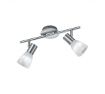 Trio-Lighting Visto 2-pc E14 LED brushed steel virziena gaismeklis