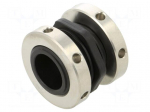Mounting coupler | plastic | IP66,IP67,IP69K | for enclosures