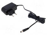 Power supply: switching | mains,plug-in | 12VDC | 12W | Out: 5,5/2,5