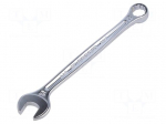 Wrench: combination spanner | double-sided | 12mm | L: 162mm | satin
