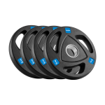 Spordiks ja aktiivseks puhkuseks // Spordikaubad ja varustus // Obciążenie żeliwne olimpijskie gumowane zestaw 4x5kg, otw&oacute;r 51mm , REBEL ACTIVE