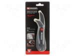 Knife | for electricians | semicircular | 169mm | 2 blades