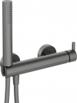 Shower faucet with shower set