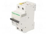 Circuit breaker | 400VAC | Inom: 6A | Poles: 2 | for DIN rail mounting