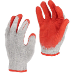 T&ouml;&ouml;riistad ja m&otilde;&otilde;teseadmed // Lisaseadmed lihvijatele, puuridele ja kruvikeerajatele // Rękawice lat. czerw. wamp. l210609p, 12 par, "9", ce, lahti