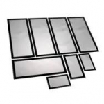 Demciflex Staubfilter-Set f&uuml;r Lian Li PC-O11 Air - schwarz/schwarz