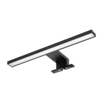 Uued tooted // NORTES LED 5W, lampa nad lustro, 320lm, 4000K, dł. 30 cm, aluminium, czarna