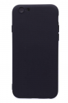 Back panel cover Evelatus Apple iPhone 6 / 6s Nano Silicone Case Soft Touch TPU Black