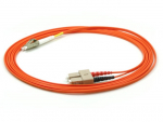 SC-LC duplex, Multimode MM, OM2, 50/125, 2.0m/lLSZH