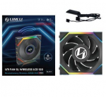 Lian Li UNI FAN SL Wireless LCD 120 Reverse Blade Computer case 12 cm Black 1 pc(s)